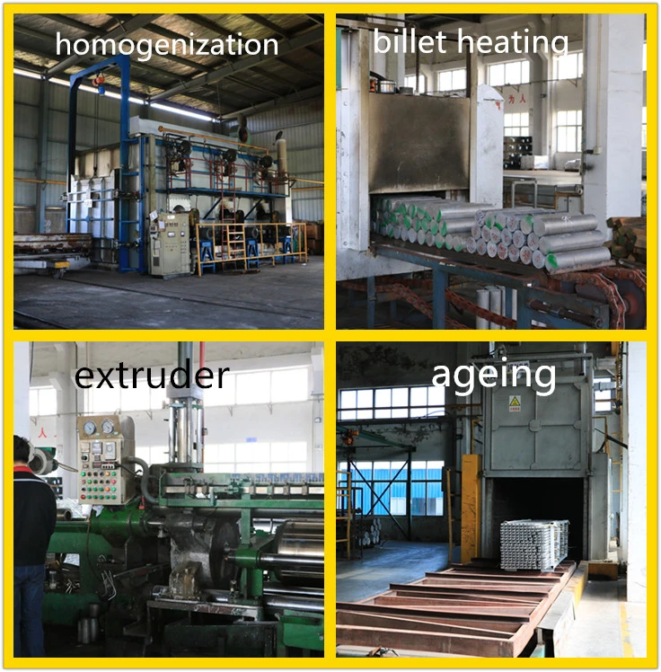 China Customized Profile Manufacture Aluminum Extrusion Round/Square/Oval Extruded Tube/Tubing/Pipe/Piping