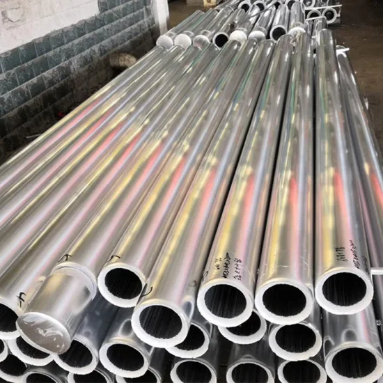 6061 アルミニウム管と楕円形の丸い正方形の金属管、工業用小型長方形陽極酸化押出合金の価格